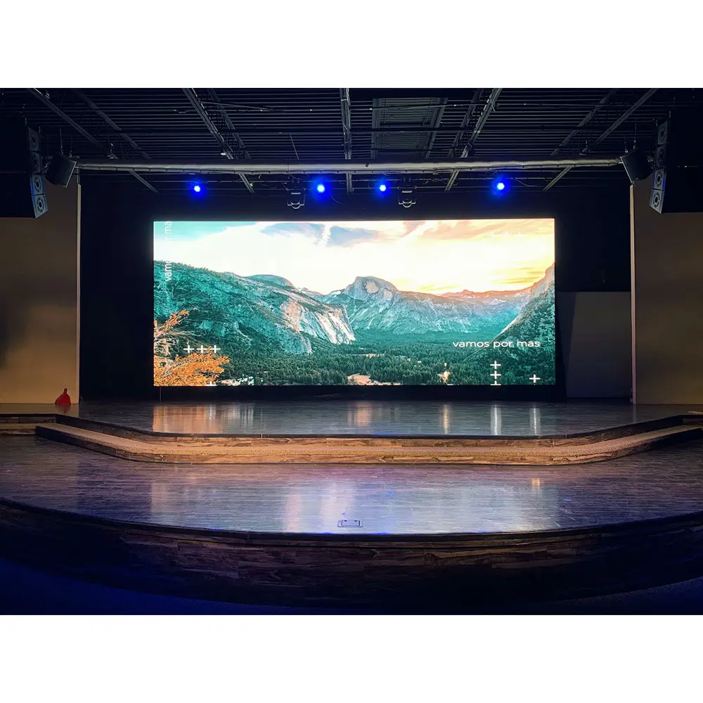 P1.8 Indoor Led Screen Sign Theatre Pantalla Led Video Wall Trade Show Backdrop Pitch 125 1.5Mm Interior Led Display Club