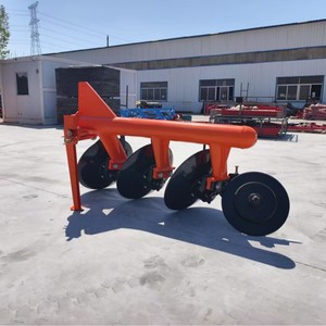 Disc Plough 3 Row Farm <b>Cultivator</b> Tractor Mounted Red High Productivity - Product Image 4