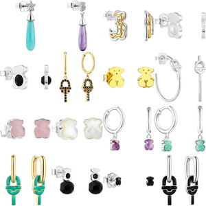 <span class=keywords><strong>Pendientes</strong></span> <span class=keywords><strong>de</strong></span> Oreja con Forma <span class=keywords><strong>de</strong></span> Oso <span class=keywords><strong>de</strong></span> Color Sólido, Joyería Fina <span class=keywords><strong>de</strong></span> Primera Calidad, Decoración Divertida para Niñas - Product Image 1