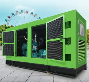 Mới 200Kw 250kva 300kw 500kva yuchai siêu yên tĩnh Máy phát điện diesel di động máy phát điện diesel