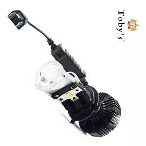 Tobys-miniproyector Led de 45W para coche, faro led H4, lente, 4500lm, bombillas, luz enfocada - Product Image 3