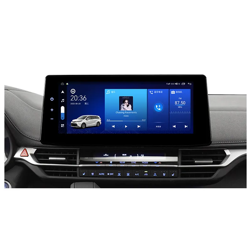 Xe Bảng điều khiển GPS navigation màn hình cảm ứng cho Toyota Sienna XL40 2022 2023 2021 2024 2025 phương tiện truyền thông accessoriesauto phụ tùng LCD tự động