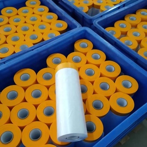 Dư Lượng Miễn Phí Dễ Dàng Xé Chất Lượng Cao <span class=keywords><strong>Masking</strong></span> Phim Với Crepe Giấy <span class=keywords><strong>Masking</strong></span> <span class=keywords><strong>Tape</strong></span> Cho Nghệ Thuật Tường Khoảng Cách Ô Tô Sửa Chữa - Product Image 2