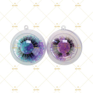 Embalaje de pestañas Girly, <span class=keywords><strong>dulce</strong></span> piruleta, caramelo, caja para pestañas de visón 5D, Logo propio, personalizado, lazo bajo mínimo, marca de pestañas - Product Image 6