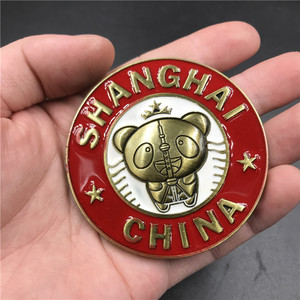 Kim loại từ tủ lạnh chất lượng cao du lịch lưu niệm nam châm tùy chỉnh quốc gia 3D Bạc tủ lạnh từ tủ lạnh Sticker - Product Image 3