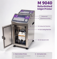 Imprimante jet d'encre CIJ Markem Imaje 9040 reconditionnée, machine de codage en continu industrielle