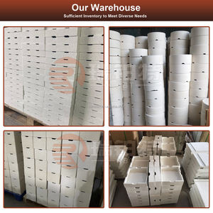 Toz kalsinasyon için refrakter seramik fırın Sagger - Product Image 4