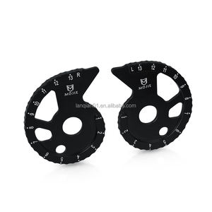 Kit de réglage de guide-chaîne en aluminium pour moto Yamaha XT225 XT250 <span class=keywords><strong>XT</strong></span> 225 <span class=keywords><strong>250</strong></span> TW200 TW 200 2005-2021 <span class=keywords><strong>2020</strong></span> 2019 2018 - Product Image 2