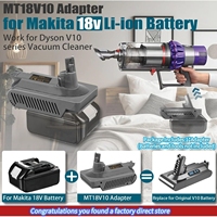 Pour Dyson V10 batterie SV12 Animal Absolute Motorhead Fluffy adaptateur d'aspirateur sans fil complet