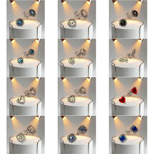 Pendientes <span class=keywords><strong>de</strong></span> Plata 925 Europeos al por Mayor, con Forma <span class=keywords><strong>de</strong></span> Corazón, <span class=keywords><strong>Copo</strong></span> <span class=keywords><strong>de</strong></span> <span class=keywords><strong>Nieve</strong></span> y Lazo, Ideales para Regalos <span class=keywords><strong>de</strong></span> Joyería con Encanto para Mujeres en Días Festivos - Product Image 6