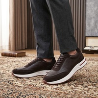 Chaussures décontractées pour hommes en cuir grainé de litchi de qualité supérieure, baskets rétro, logo personnalisé, marque privée, OEM, ODM, vente en gros, taille standard européenne