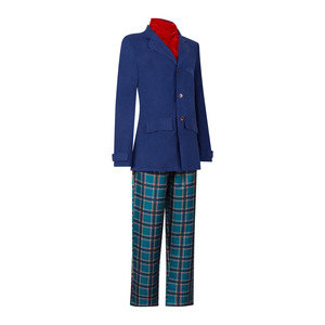 Wildwood Cosplay-Kostüm für Damen, blauer Mantel, karierte Hose, Set, Halloween, Fantasy-Rollenspiel-Outfit - Product Image 2