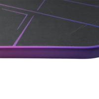 Raquette de pickleball T800 en fibre de carbone 3K thermoformée, 16 mm, nid d'abeille, durable, pliable, légère, puissante, OEM