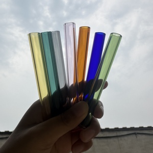 Vente en gros 15cm/30cm/50cm Tubes en verre couleur et clair 12mm de <span class=keywords><strong>diamètre</strong></span> Tubes en verre de vente chaude - Product Image 2