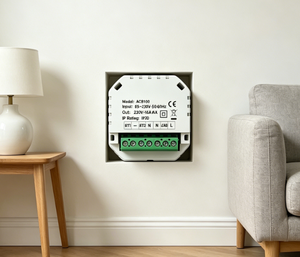 Telin AC 8100 WiFi estándar, 16A, sensor de temperatura externo - Product Image 5
