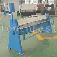 Usine Touchfast en stock plaque métallique plieuse manuelle cintreuse de fer manuelle petite machine à cintrer à main