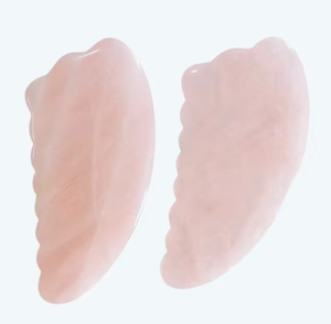 Articles de bien-être pour la santé, produits de soin corporel aux pierres précieuses naturelles, produits de massage, Gua Sha rose - Product Image 1