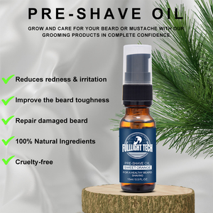 OEM Protect Huile de <span class=keywords><strong>rasage</strong></span> lissante pour la peau 15 ml Huile de barbe biologique au bois de santal Huile de pré-<span class=keywords><strong>rasage</strong></span> pour hommes - Product Image 5