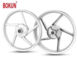 <span class=keywords><strong>ล้อ</strong></span>แม็กซ์อะลูมิเนียมฟอร์จสีขาว BM150 Eries ขนาด <span class=keywords><strong>17</strong></span> นิ้ว แบบห้าก้าน สำหรับรถจักรยานยนต์ พร้อมล้อหน้าและล้อหลัง - Product Image 3