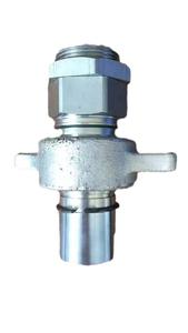 GT-L3 1 Inch Bsp Schroef Type Sneller Cve Interchange Wing Moer Schroefdraad Koppeling Hydraulische Koppeling