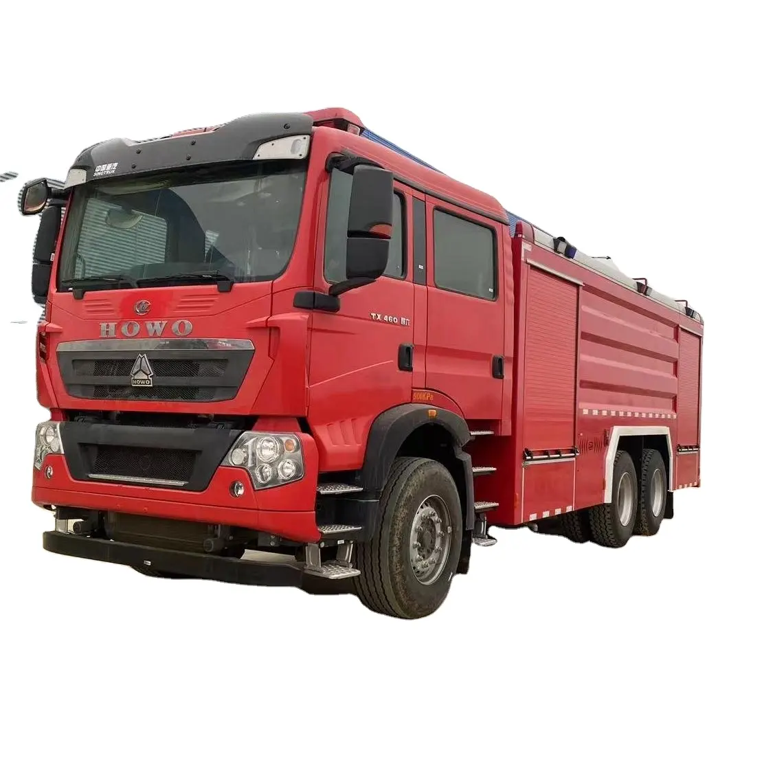 Factory Supplied High-Quality Foam Fire Truck Made in China 6x4 Drive Wheel Foam Fire Truck