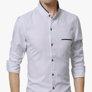 Camisa casual con paneles en contraste para hombre, estilo Oktoberfest bávaro - Product Image 1