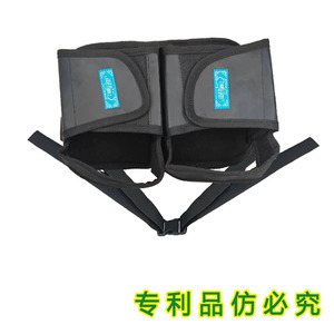 Wheelchair Footrest Pockets With Anti <b>Slip</b> Design For Manual Wheelchair Users One Size Textile Material - Product Image 4