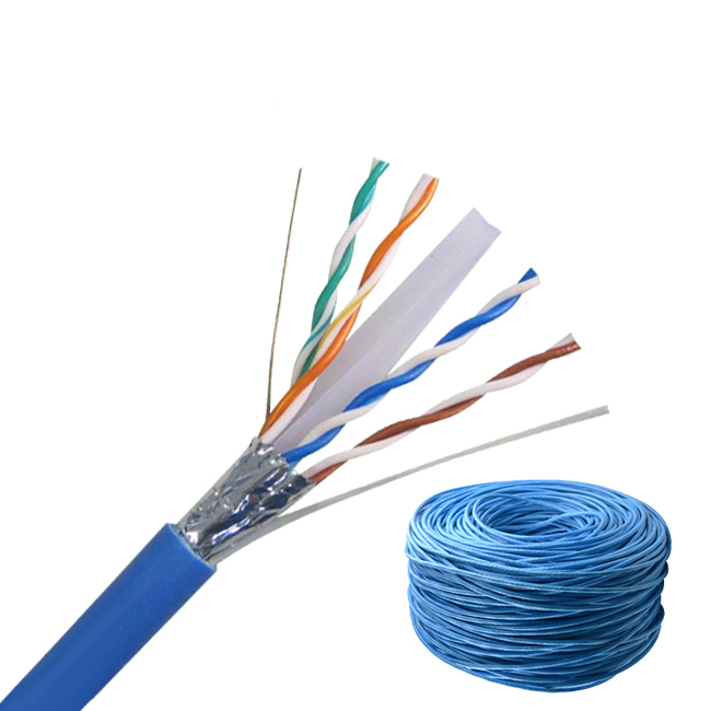 Горячая Распродажа ftp cat 6 кабель 305 м коробка 23 awg кабель ethernet lan кабель для Интернета