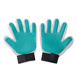 Gants de toilettage pour animaux YS, pour l'élimination des poils de chat et de chien, massage et brossage pour le bain - Product Image 2
