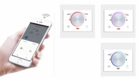 Contrôleur de douche thermostatique numérique intelligent SJ-H202B ensemble de douche de système de douche