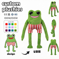 Fabricant de jouets en peluche personnalisés OEM/ODM – Porte-clés en peluche sur mesure, monstre tacheté hautement réducteur, inspiré des jeux de société