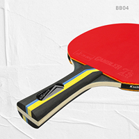 Raquette de tennis de table professionnelle en bois avec personnalisation approuvée