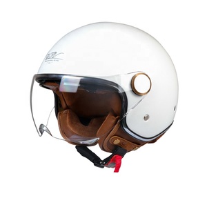 Dot Chứng Nhận Retro <span class=keywords><strong>3</strong></span> <span class=keywords><strong>4</strong></span> Mũ Bảo Hiểm Bốn Mùa Phổ Mùa Hè Mặt Trời Bảo Vệ Xe Máy Mũ Bảo Hiểm - Product Image 2
