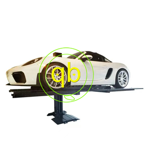 Monte-voiture innovant à un seul poteau certifié CE, entraînement par vérin hydraulique, installation facile et utilisation conviviale - Product Image 4