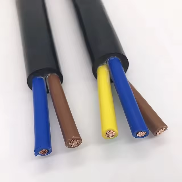 450/750V Low Voltage RVV Copper Flexible PVC Cable 2-6-Core for Underground Application Power Cables for RVV System