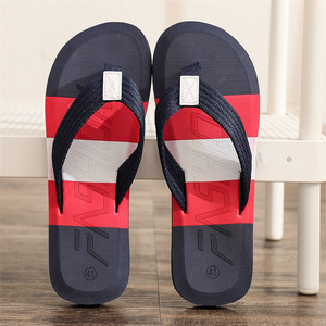 Tendance mode 2024, tongs assorties aux couleurs, légères, pour hommes, tendance européenne et américaine, à porter en été, tongs de plage - Product Image 2