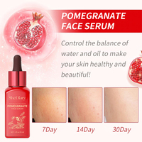 Sérum pour le visage à la grenade OEM avec acide hyaluronique, blanchissant, anti-âge, lifting du visage, éclaircissant, hydratant, soin de la peau, 30 ml