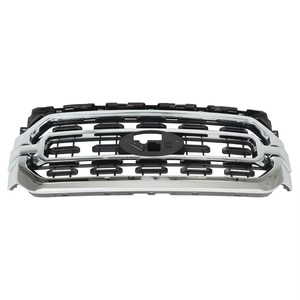 Rejilla <span class=keywords><strong>de</strong></span> malla para radiador estilo OE para <span class=keywords><strong>Ford</strong></span> <span class=keywords><strong>F150</strong></span> 2021 <span class=keywords><strong>2022</strong></span> 2023, marco cromado <span class=keywords><strong>de</strong></span> ABS, parrilla delantera <span class=keywords><strong>de</strong></span> carreras - Product Image 2