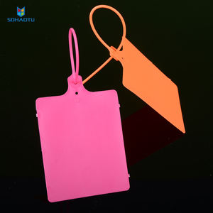 प्लास्टिक सील सुरक्षा समायोज्य टैम्पर सबूत सुरक्षा पैडलॉक लोगो प्रिंट - Product Image 4