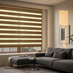 Vente en gros Store zèbre motorisé pour fenêtres Rideaux <span class=keywords><strong>de</strong></span> fenêtre électriques prêts à l'emploi avec installation intégrée - Product Image 1