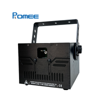 Lumière laser d'animation RGB 5W Faisceau lumineux de discothèque Contrôle activé par la voix Lumière de scène pour DJ Club de nuit Soirée Disco Show