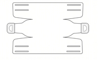 Panier de rangement pliable en feutre écologique avec poignées, bac de rangement pliable pour la maison et le bureau