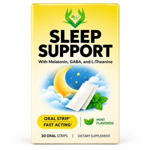 Bandes buccales OEM ODM pour le sommeil avec mélatonine et L-théanine : améliorent le sommeil naturel, favorisent une sommeil plus durable, saveur menthe - Product Image 1