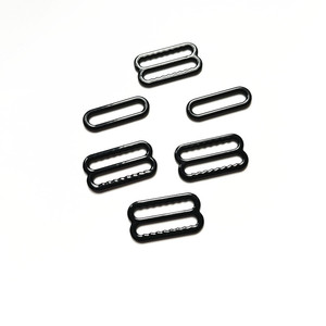 Dongguan <span class=keywords><strong>Cager</strong></span> 20mm Black Metal Tri-Glide Schnalle Nylon beschichteter Metalls chieber für Gürtel - Product Image 4