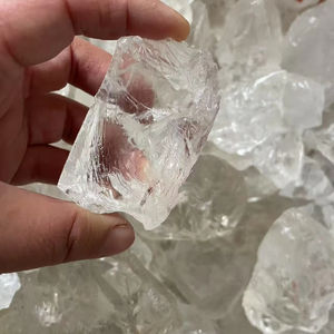 Venta al por mayor Natural <span class=keywords><strong>Asai</strong></span> cristal blanco cuarzo raro crudo cristal en bruto artesanías para decoración del hogar y regalos - Product Image 4