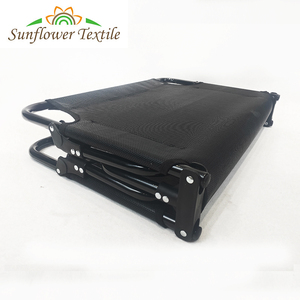 Small Dogs Foldable <span class=keywords><strong>Pet</strong></span> Elevated Outdoor <span class=keywords><strong>Bed</strong></span> Steel Frame Mesh Cot <span class=keywords><strong>Bed</strong></span> - Product Image 2