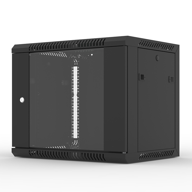 Disassemble 9U Network Wall Mount Cabinet 19 Inch Server Rack Enclosure