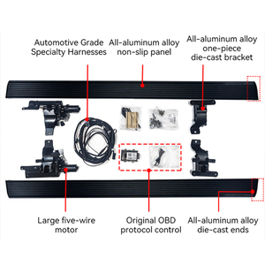 Estribos Laterales Eléctricos Automáticos Impermeables de Aluminio para Toyota <span class=keywords><strong>Hilux</strong></span> 4x4 2 <span class=keywords><strong>Camioneta</strong></span> - Product Image 4