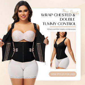 LANGQIN Faja Reductora Transpirable para Mujer, Control de Abdomen, Deporte, Ejercicio, Moldeadora Corporal, Antibacteriana, Ecológica - Product Image 6