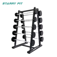 Support de barre stable pour équipement de fitness commercial, entraînement musculaire et musculation, rangement de poids